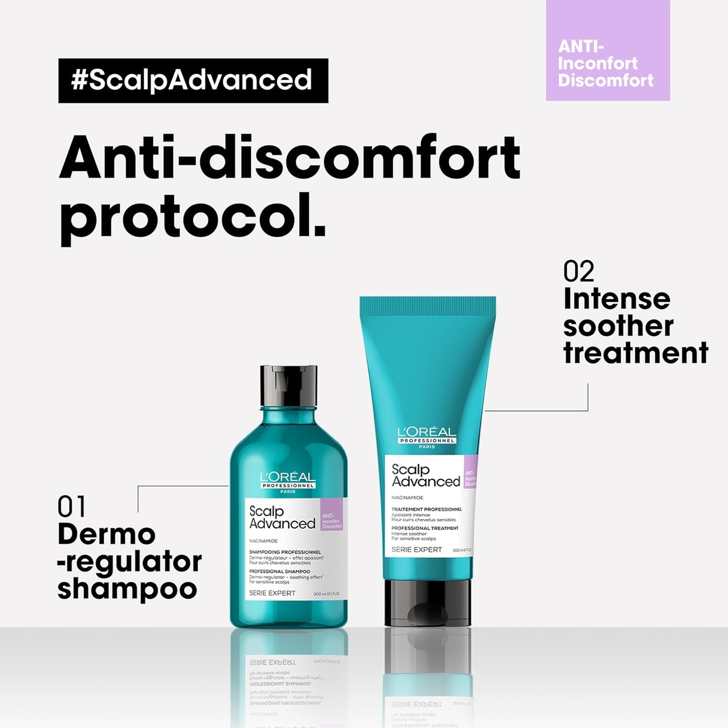 L'Oreal Scalp Advanced Anti-Discomfort Dermo Shampoo 300ml