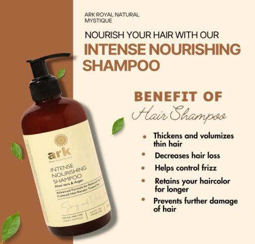 Ark - Intense Nourishing Shampoo|  For Both Men & Women- 300ml